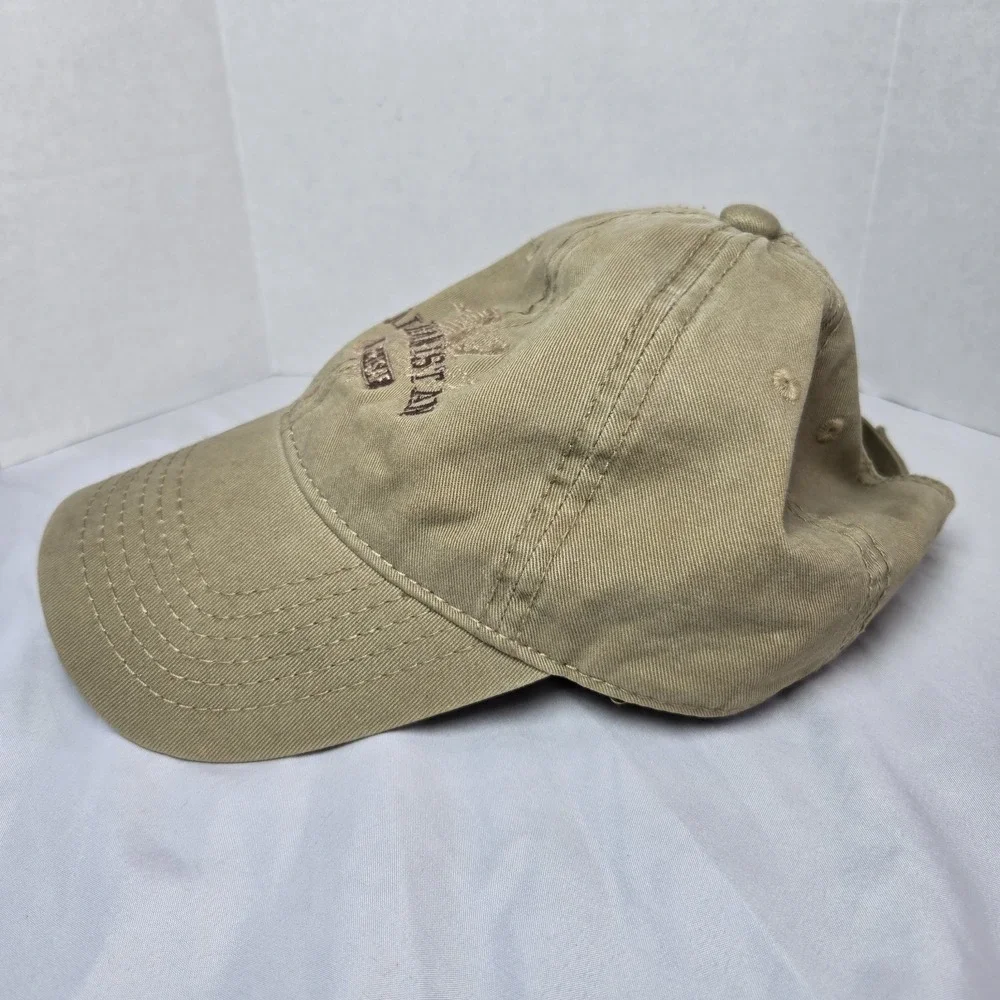 Afghanistan OEF ISAF Embroidered Military Hat Cap Hook Loop Veteran Commemorate